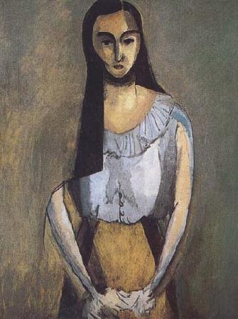 Henri Matisse The Italian Woman (mk35) oil painting image